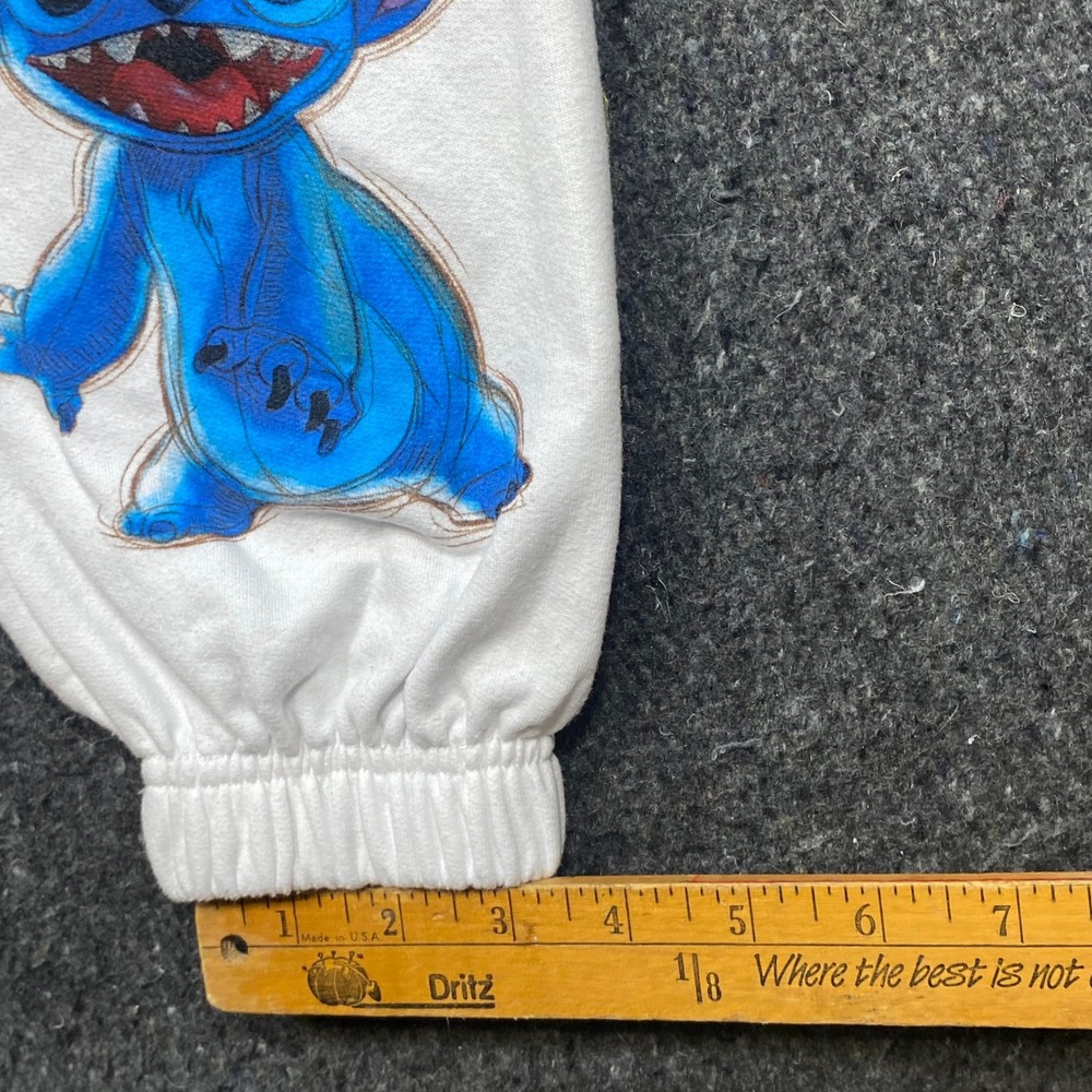 Disney 100th Anniversary White Womens XS Character Graphic Jogger Sweatpants - Picture 13 of 15
